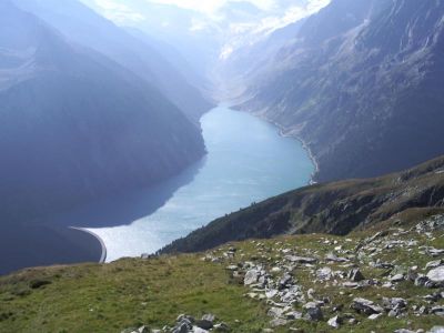 004-Blick auf den Schlegeisspeicher